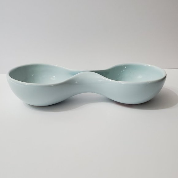 Typhoon The Italian Job Antipasto Antipasti Dish Appetizers Snacks Dual Bowl - Picture 2 of 7